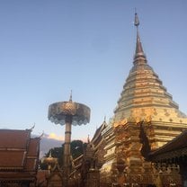 This is the most popular temple in Chiang Mai which can be found on the top of Doi Suthep mountain. 