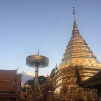 This is the most popular temple in Chiang Mai which can be found on the top of Doi Suthep mountain. 