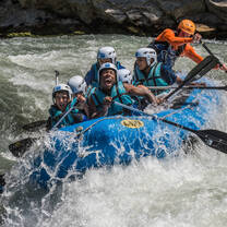 Rafting in the Pyrenees