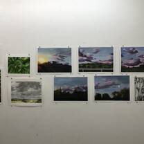 My concentration during the second half of the program was all about landscapes and the nature I found while abroad. I mainly used acrylics, but I switched to pen and water color towards the end so I could practice everything. 