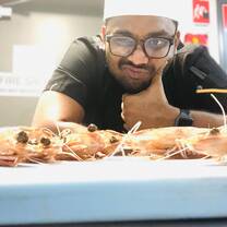Culinary intern from India