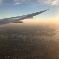 Landing at Sydney Airport