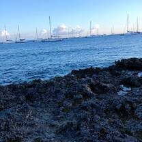 Bayahibe Bay at sunset.