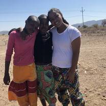 Me, Regina, and Apiyo