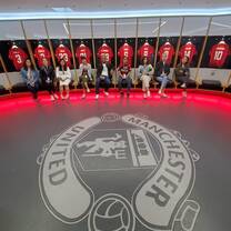 CRCC Asia Interns in Manchester at Manchester United Football Stadium