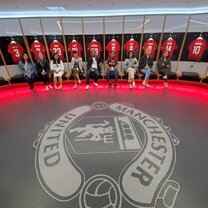 CRCC Asia Interns in Manchester at Manchester United Football Stadium CRCC Asia Interns in Manchester at Manchester United Football Stadium