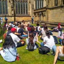 CRCC Asia Interns  in  Manchester at the Park