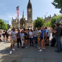 CRCC Asia Interns  in  Manchester at the University