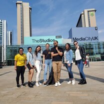 CRCC Asia Interns  in  Manchester