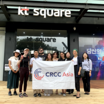 Interns at Kt Square CRCC Asia