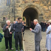 St. Cloud State Students met and talked to Prince Charles during his visit to Alnwick Castle in Fall 2018 Students meet Prince Charles!