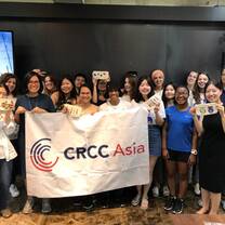 CRCC Asia Interns at welcome ceremony in Seoul