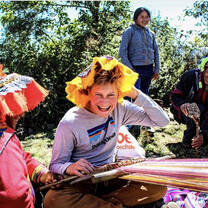 Weaving workshop In Parobamba, Peru