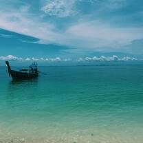The beautiful beach in Krabi, Thailand