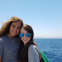 Whale watching Abbey Road High School Summer Immersion Program in Cadiz, Spain