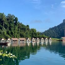 Floating bungalows 