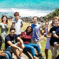 Students at Gold Coast