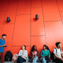 Students at Gold Coast campus