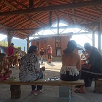 New open space being build for workshops, etc