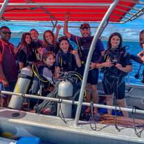 Taken after my second try at scuba diving in Fiji.