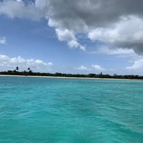 The incredibly beautiful ocean that surrounds the Dominican Republic. 