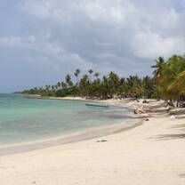 The amazing beaches that you get to visit and clean up. 