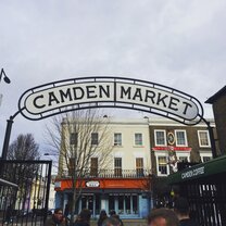 Entrance to Camden Market - One of the largest in London Entrance to Camden Market - One of the largest in London