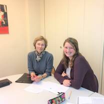 Meet weekly with a teaching assistant to work on the French language.