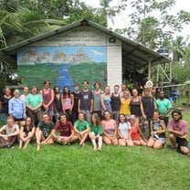 Here we can see all the volunteer who were in the camp during my stay.