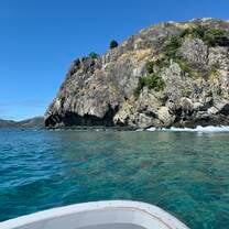 This photo was taken when we went island hopping.