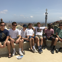 Park Güell Abbey Road Summer High School Spanish Immersion in Barcelona