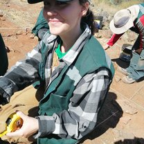 Creating a grid to prepare for the archaeological excavation of a Wari ruin site