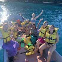 Big Fiji week one group on boat