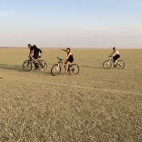 Cycle ride to Lake Manyara 