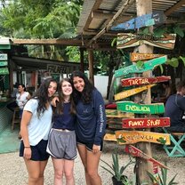 Pizza Plaza After surfing we went to cool pizza shop where there a ton of cool places to take pics at