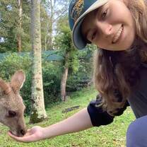 We actually got to interact with the animals!