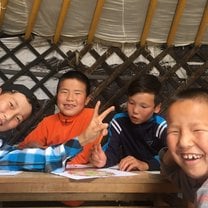 Mongolian children