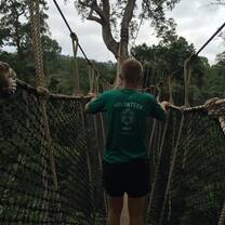 George at Kakum National Park