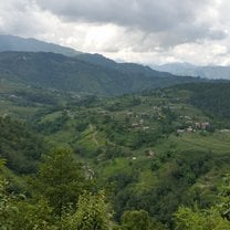 Beautiful landscapes while treking through Nagarkot