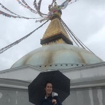 Bhoudhanath was one of my favourite temples to visit. It was so peaceful!