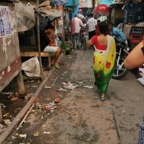Walk through the slum! 