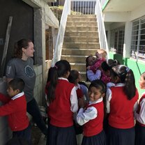 Socializing  Excited Children