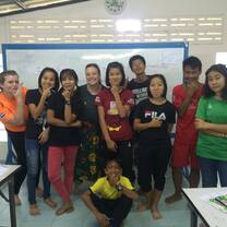 one of the smaller classes we taught 
