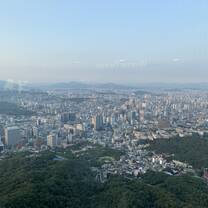 A view of Seoul from Namsan Tower