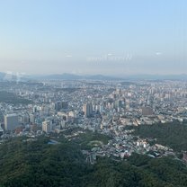 A view of Seoul from Namsan Tower