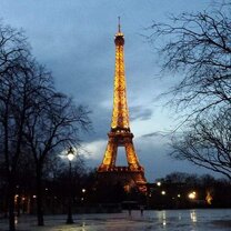 Effiel Tower at night