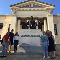 Jan Term 2019 students at Universidad de la Habana