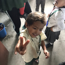 Interacting with children :)