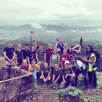 We walked 57km in 2 days to raise money for the elephants 