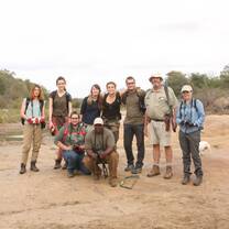 French Vet Students Volunteering at Modgaji Conservation